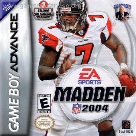 Cover Madden NFL 2004 for Game Boy Advance